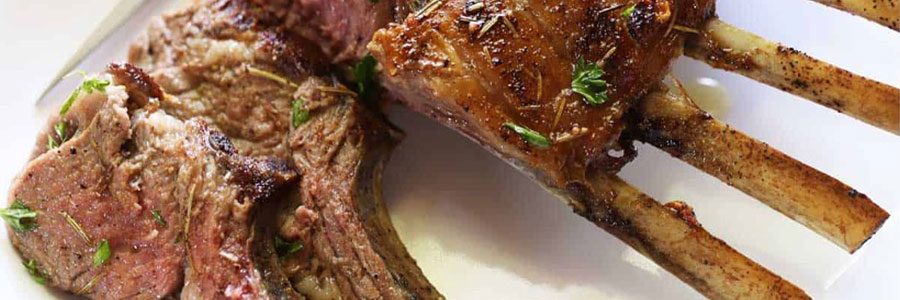 TENDER & SPICY RACK OF LAMB